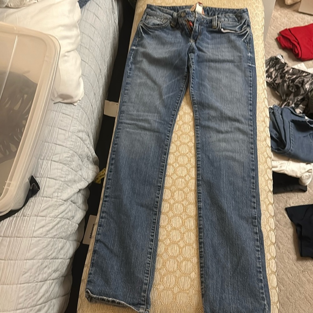 Lucky denim straight leg jeans